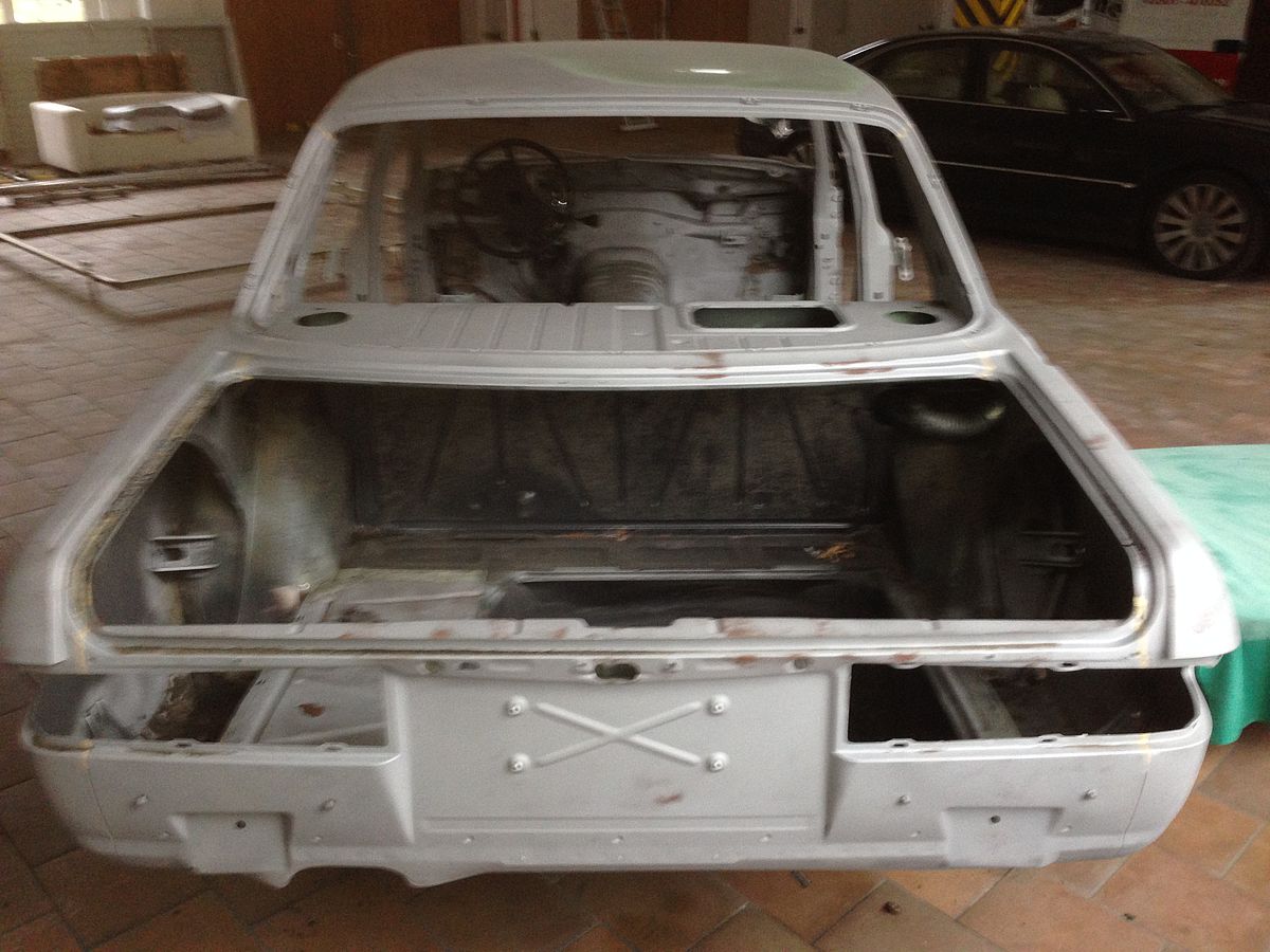 Sandstrahlen Mercedes S Klasse